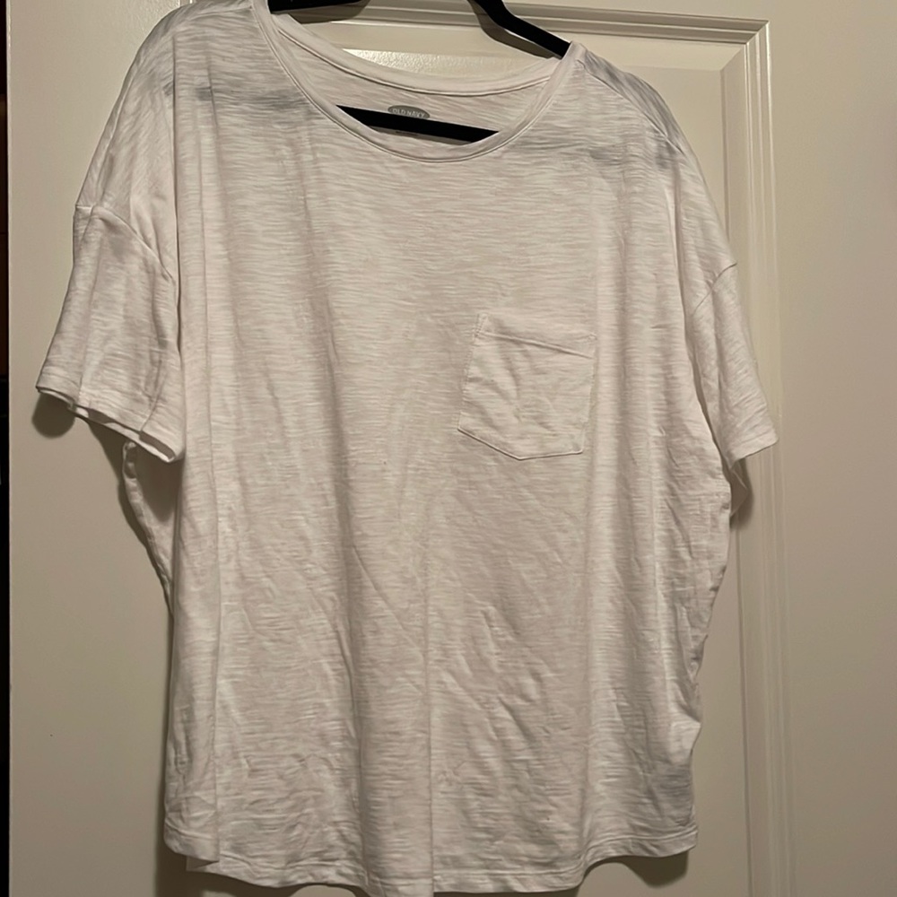 White Pocket Tee